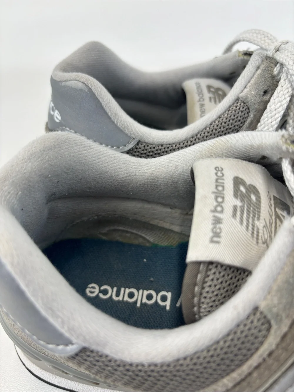 NEW BALANCE Women's Athletic Sneakers 574 Classic Gray/White Size 6.5